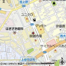 メガネのトゥーワン桂店周辺の地図