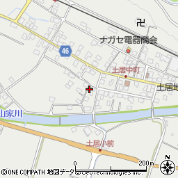 岡山県美作市土居453周辺の地図