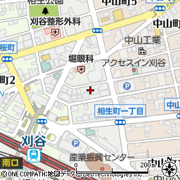 愛知県刈谷市相生町周辺の地図