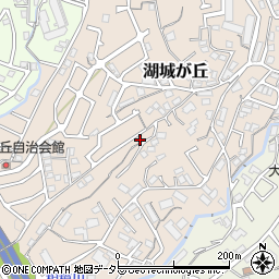 滋賀県大津市湖城が丘21-79周辺の地図