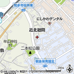 愛知県知多市朝倉町116周辺の地図