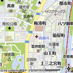 京都府京都市下京区大工町467周辺の地図