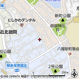 愛知県知多市朝倉町228周辺の地図