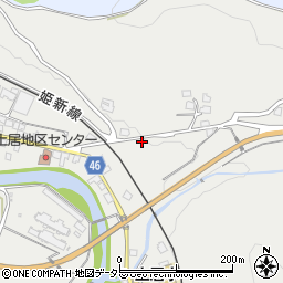 岡山県美作市土居3210-2周辺の地図