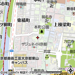 京都府京都市東山区本町4丁目周辺の地図