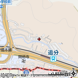 大津藤尾簡易郵便局周辺の地図