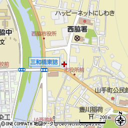 兵庫県西脇市西脇862-1周辺の地図