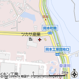 滋賀県草津市岡本町841-9周辺の地図