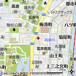 京都府京都市下京区大工町486周辺の地図