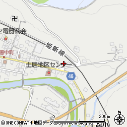 岡山県美作市土居244周辺の地図