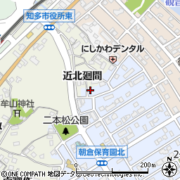 愛知県知多市朝倉町121周辺の地図