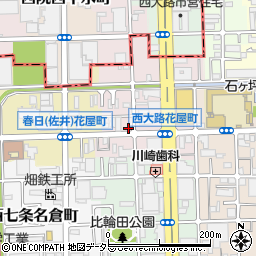 京都府京都市下京区西七条掛越町12周辺の地図