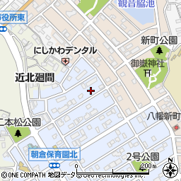 愛知県知多市朝倉町170周辺の地図