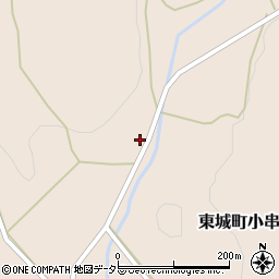 広島県庄原市東城町小串318周辺の地図