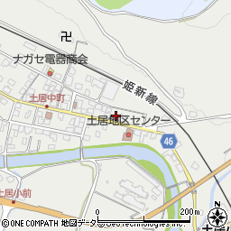 岡山県美作市土居252周辺の地図