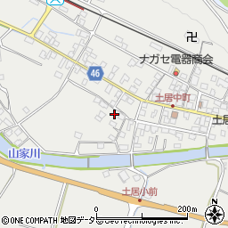 岡山県美作市土居441周辺の地図
