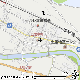 岡山県美作市土居274周辺の地図