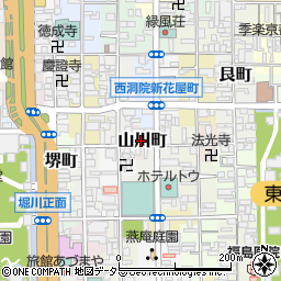 京都府京都市下京区山川町312周辺の地図