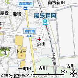 愛知県知多郡東浦町森岡前田36周辺の地図