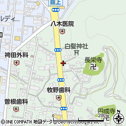 静岡県静岡市葵区籠上26-8周辺の地図
