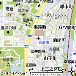 高瀬川マンション　梅湊町９３周辺の地図