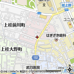 京都府京都市西京区上桂北ノ口町197周辺の地図