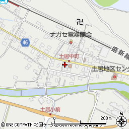 岡山県美作市土居281周辺の地図