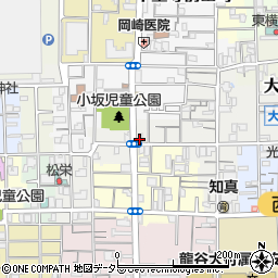 京都府京都市下京区薬園町周辺の地図