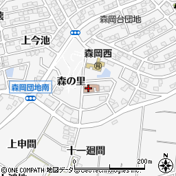 東浦町役場　北部ふれあいセンター周辺の地図