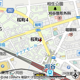 名鉄協商刈谷駅北第３駐車場周辺の地図