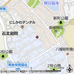 愛知県知多市朝倉町166周辺の地図