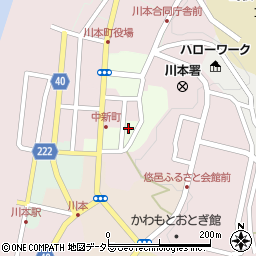 島根県邑智郡川本町中新町周辺の地図