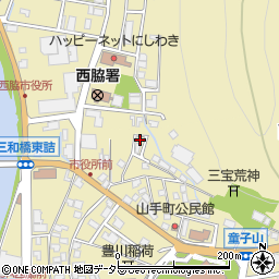 兵庫県西脇市西脇771-186周辺の地図