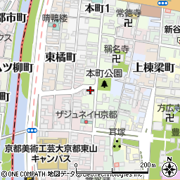京都府京都市東山区本町4丁目115周辺の地図