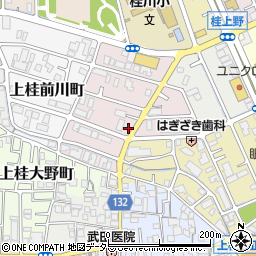 京都府京都市西京区上桂北ノ口町196周辺の地図