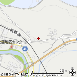 岡山県美作市土居3217周辺の地図