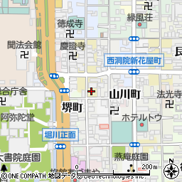 京都府京都市下京区西若松町247周辺の地図