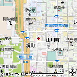 京都府京都市下京区西若松町247周辺の地図