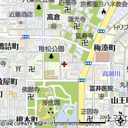 京都府京都市下京区唐物町周辺の地図