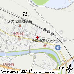 岡山県美作市土居262周辺の地図