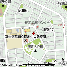 愛知県知立市昭和周辺の地図