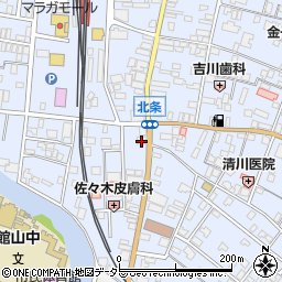 有限会社永井時計店　館山補聴器センター周辺の地図