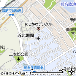 愛知県知多市朝倉町136周辺の地図