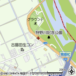 熊坂口周辺の地図