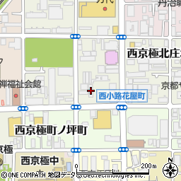 ヤマト運輸京都西京極宅急便センター周辺の地図
