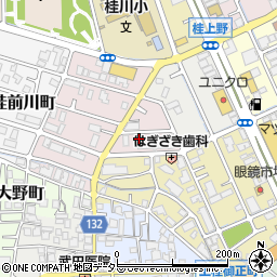 京都府京都市西京区上桂北ノ口町140周辺の地図