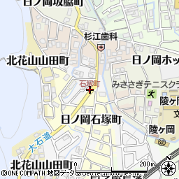 石塚町周辺の地図