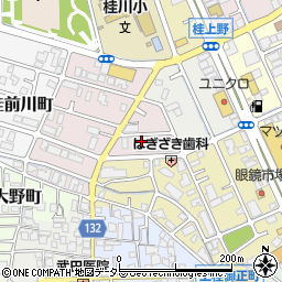 京都府京都市西京区上桂北ノ口町141周辺の地図