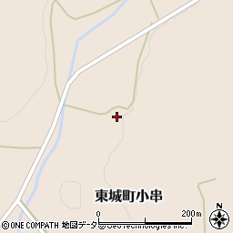 広島県庄原市東城町小串762周辺の地図