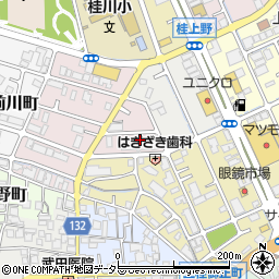 京都府京都市西京区上桂北ノ口町148周辺の地図